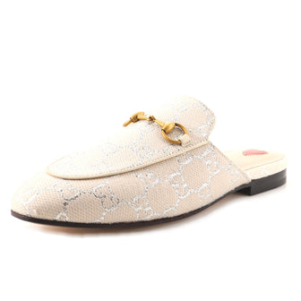 Gucci Women's Princetown Mules GG Canvas