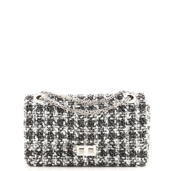 Chanel Reissue 2.55 Flap Bag Quilted Tweed with Resin Detail 225