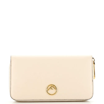 Fendi F is Fendi Zip Around Wallet Leather