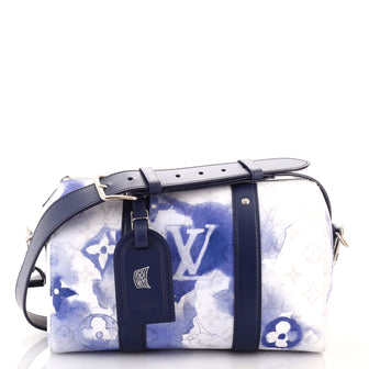 City Keepall Bag Limited Edition Monogram Watercolor Canvas