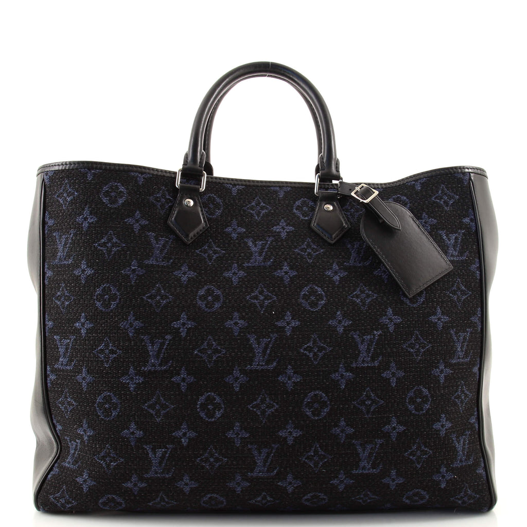 Louis Vuitton Grand Sac Bag Monogram Jacquard Black 17347565