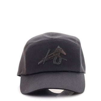 Hermes Nevada Puzzle Equestre Baseball Cap Cotton