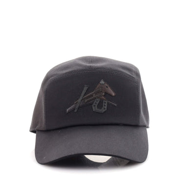 Hermes Nevada Puzzle Equestre Baseball Cap Cotton