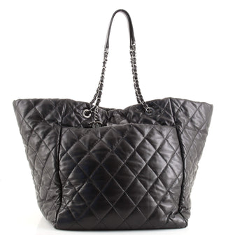 Chanel Week End On Mars Tote Quilted Lambskin Medium