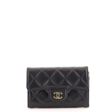 Chanel Classic Flap Card Case Quilted Lambskin