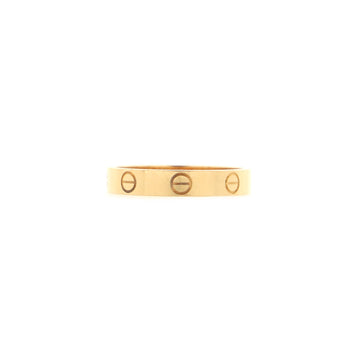 Cartier Love Wedding Band Ring 18K Yellow Gold