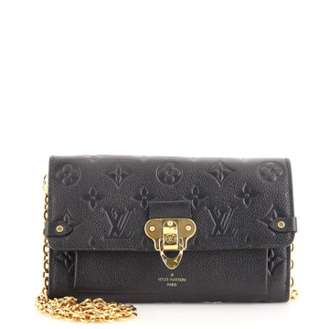 Louis Vuitton Vavin Chain Wallet Monogram Empreinte Leather
