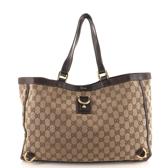 Gucci Abbey D-Ring Tote GG Canvas Large