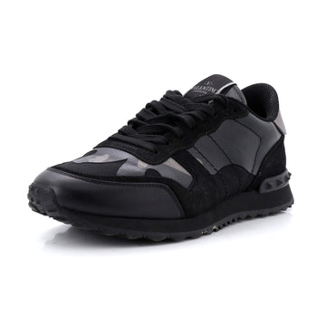 Valentino Rockrunner Sneakers Fabric and Leather