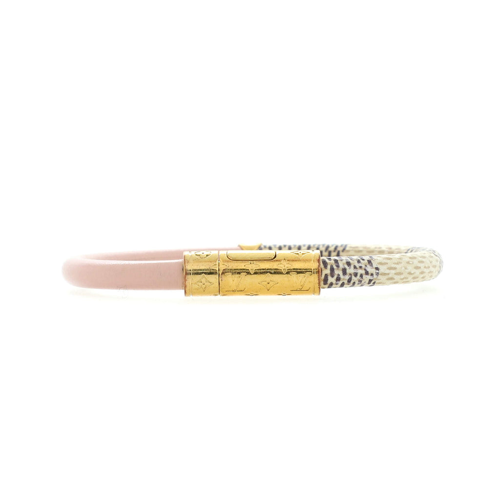 LOUIS VUITTON Damier Azur Keep It Bracelet | Luxity