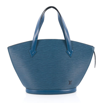 Louis Vuitton Saint Jacques Handbag Epi Leather PM Blue