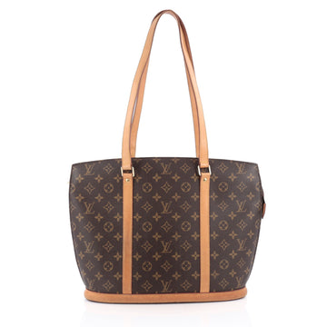 Louis Vuitton Babylone Handbag Monogram Canvas Brown