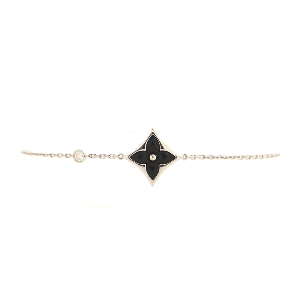 Mother Of Pearl Star Blossom Diamond Bracelet