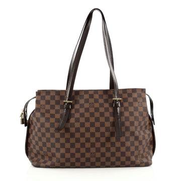 Louis Vuitton Chelsea Handbag Damier Brown