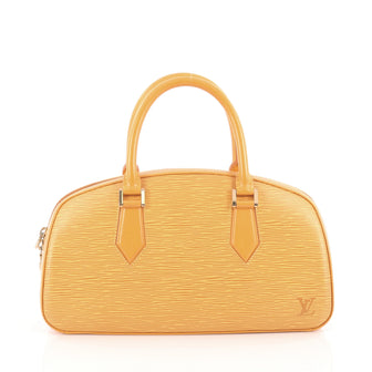 Louis Vuitton Jasmin Bag Epi Leather Yellow