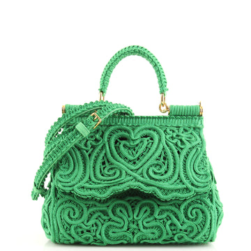 Dolce & Gabbana Miss Sicily Bag Crochet Small
