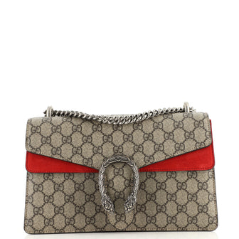 Gucci Dionysus Bag GG Coated Canvas Small