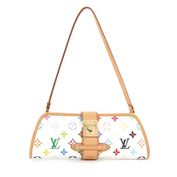Louis Vuitton Shirley Handbag Monogram Multicolor white
