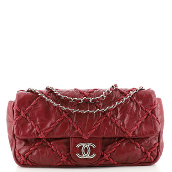 Chanel Ultra Stitch Flap Bag Quilted Calfskin Medium
