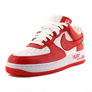 Louis Vuitton x Nike Air Force 1 Low-Top Sneakers Monogram Embossed Leather
