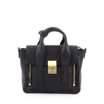 3.1 Phillip Lim Pashli Satchel Leather Mini black