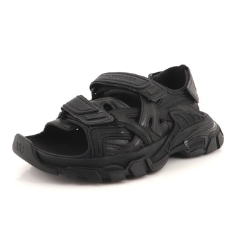 Balenciaga Men's Track Velcro Sandals Fabric and Rubber