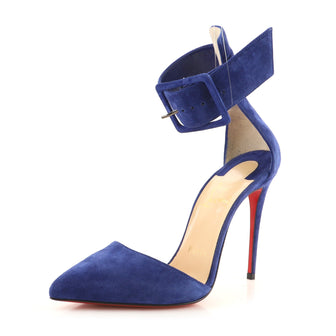 Christian Louboutin Women's Harler Pumps Suede 100