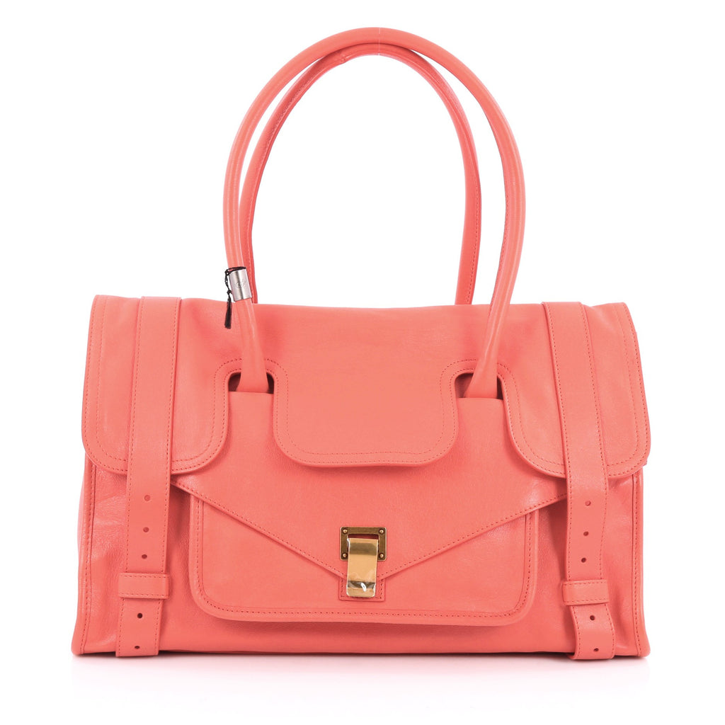 Buy Proenza Schouler PS1 Keepall Handbag Leather Small Pink 1741602