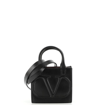 Valentino Garavani VLogo Signature Pouch Tote Leather Mini