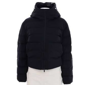 Moncler Women's Anwar Short Puffer Jacket Quilted Nylon with Down