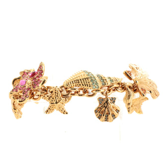 Versace Tresor De La Mer Bracelet Metal with Crystals