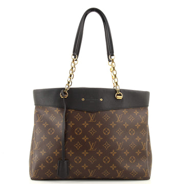 Louis Vuitton Pallas Shopper Monogram Canvas and Calfskin