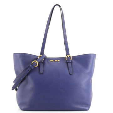 Miu Miu Convertible Tote Leather Medium