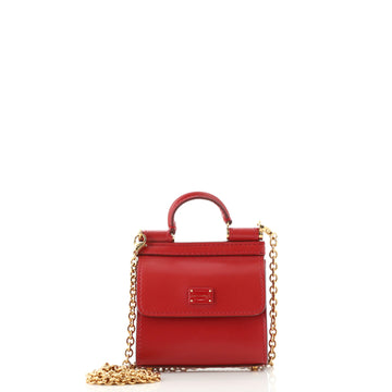 Dolce & Gabbana Sicily 58 Bag Leather Micro