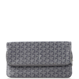 Goyard Saint Marie Clutch Coated Canvas