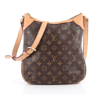 Louis Vuitton Odeon Handbag Monogram Canvas PM Brown 1743902
