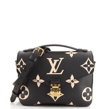 Louis Vuitton Pochette Metis Bicolor Monogram Empreinte Giant