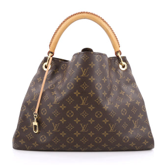 Louis Vuitton Artsy Handbag Monogram Canvas MM brown