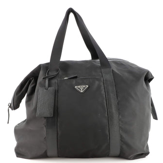 Prada Weekend Duffle Bag Tessuto Large