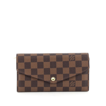 Louis Vuitton Sarah Wallet NM Damier Brown 1745302