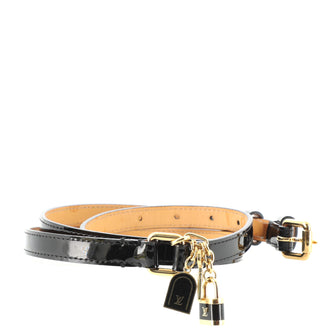 Louis Vuitton Charm Belt Vernis Thin