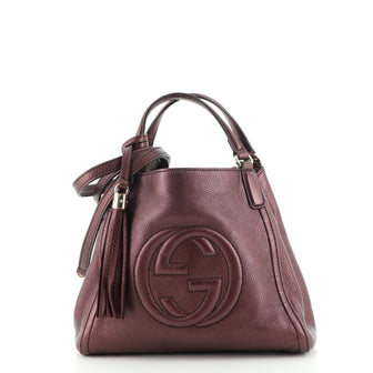 Gucci Soho Convertible Shoulder Bag Leather Small