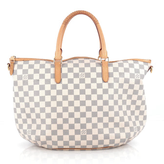 Louis Vuitton Riviera Handbag Damier MM White 1745501