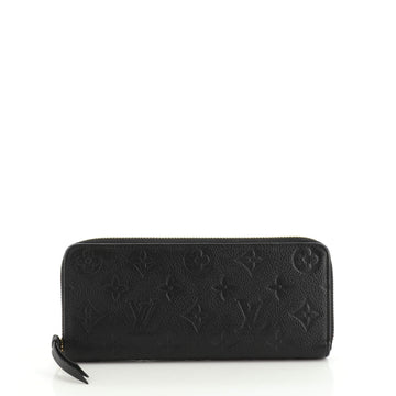 Louis Vuitton Clemence Wallet Monogram Empreinte Leather