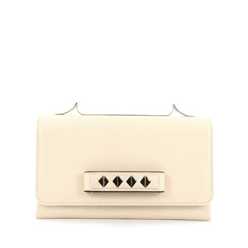 Valentino Va Va Voom Clutch Leather Medium White