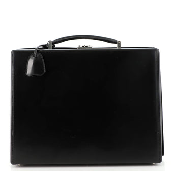 Mark Cross Grace Box Briefcase Leather Large