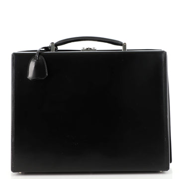 Mark Cross Grace Box Briefcase Leather Large
