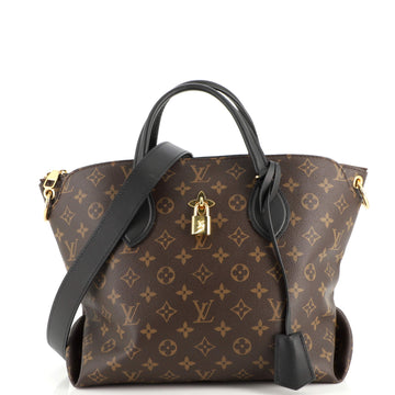 Louis Vuitton Flower Zipped Tote Monogram Canvas MM