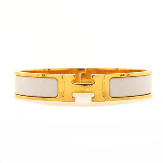 Hermes Clic H Bracelet Enamel Narrow