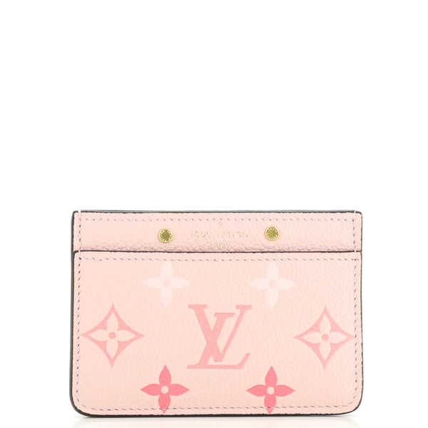 LV charms card holder in lagoon✨ she can't fit very much but she